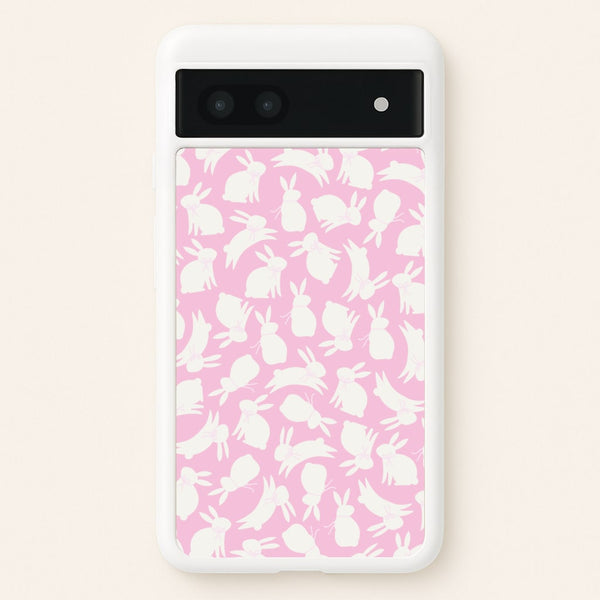 Bunnies And Bows - Easter Patterns - Easter Phone Case for Google Pixel 6a