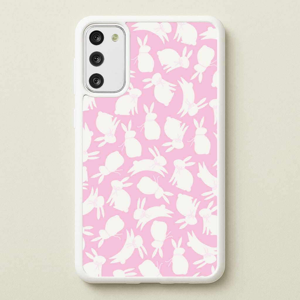 Bunnies And Bows - Easter Patterns - Easter Phone Case for Galaxy S20FE
