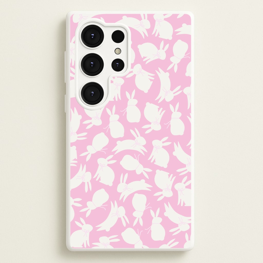 Bunnies And Bows - Easter Patterns - Easter Phone Case for Galaxy S25 Ultra