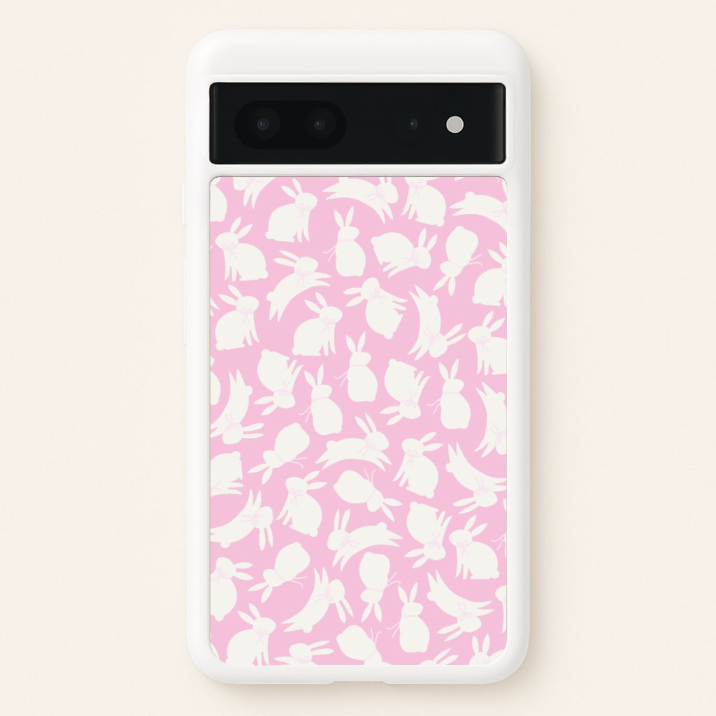 Bunnies And Bows - Easter Patterns - Easter Phone Case for Google Pixel 7
