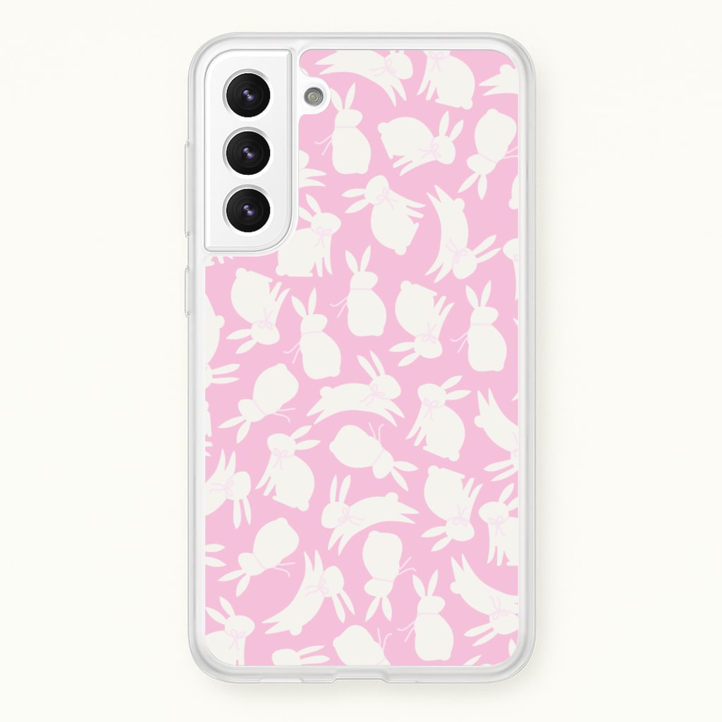 Bunnies And Bows - Easter Patterns - Easter Phone Case for Galaxy S22 Plus