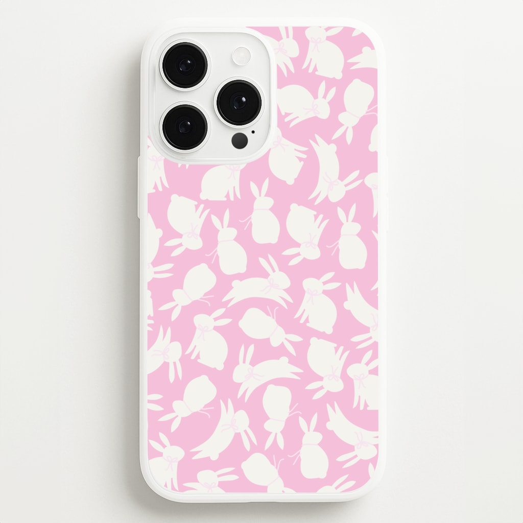 Bunnies And Bows - Easter Patterns - Easter Phone Case for iPhone 13 Pro Max