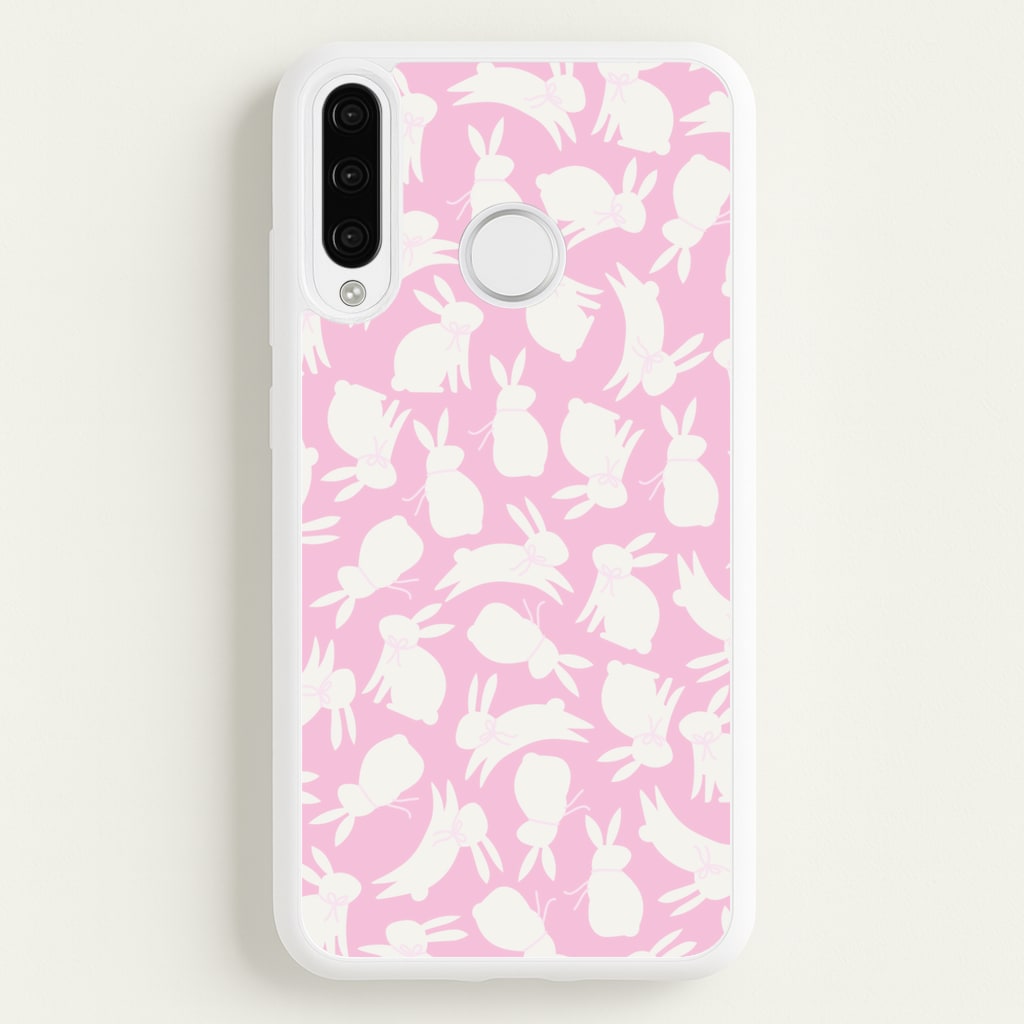 Bunnies And Bows - Easter Patterns - Easter Phone Case for Huawei P30 Lite