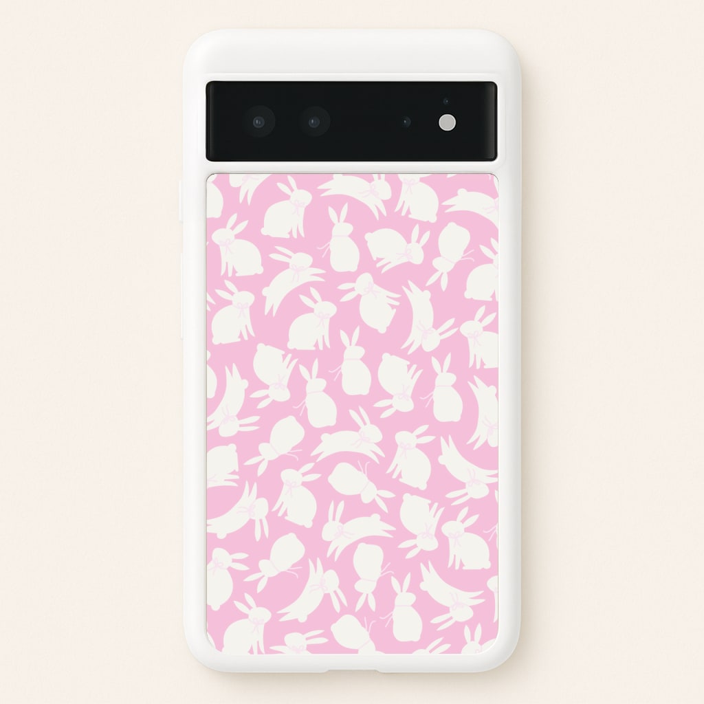 Bunnies And Bows - Easter Patterns - Easter Phone Case for Google Pixel 6