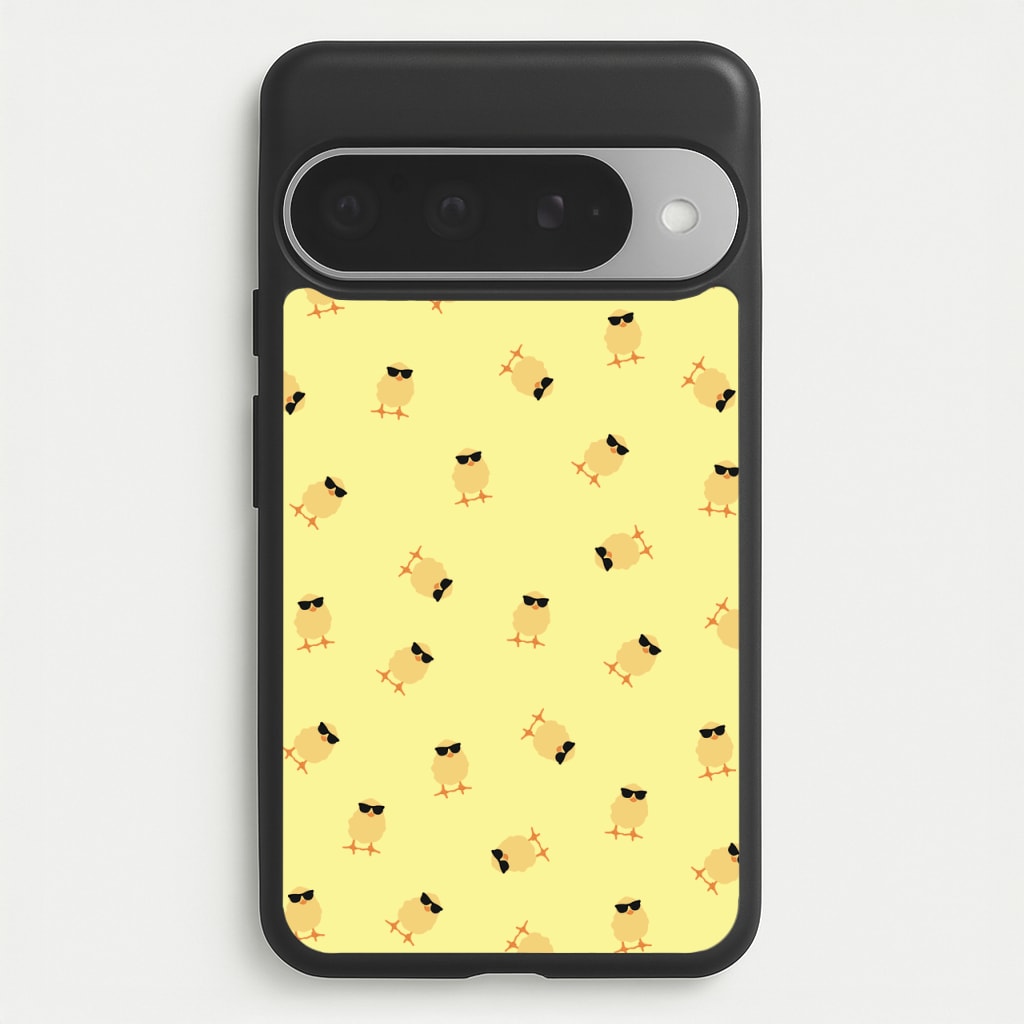 Chicks With Sunglasses Pattern Phone Case for Google Pixel 10 Pro XL