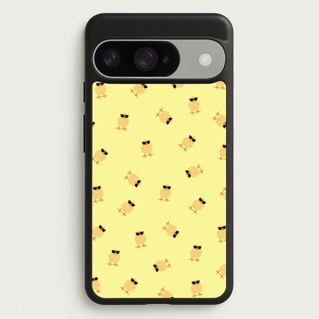 Chicks With Sunglasses Pattern Phone Case for Google Pixel 10 / 10 Pro