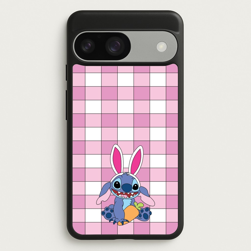 Easter Bunny Blue Alien - Easter Phone Case for Google Pixel 9 / 9 Pro