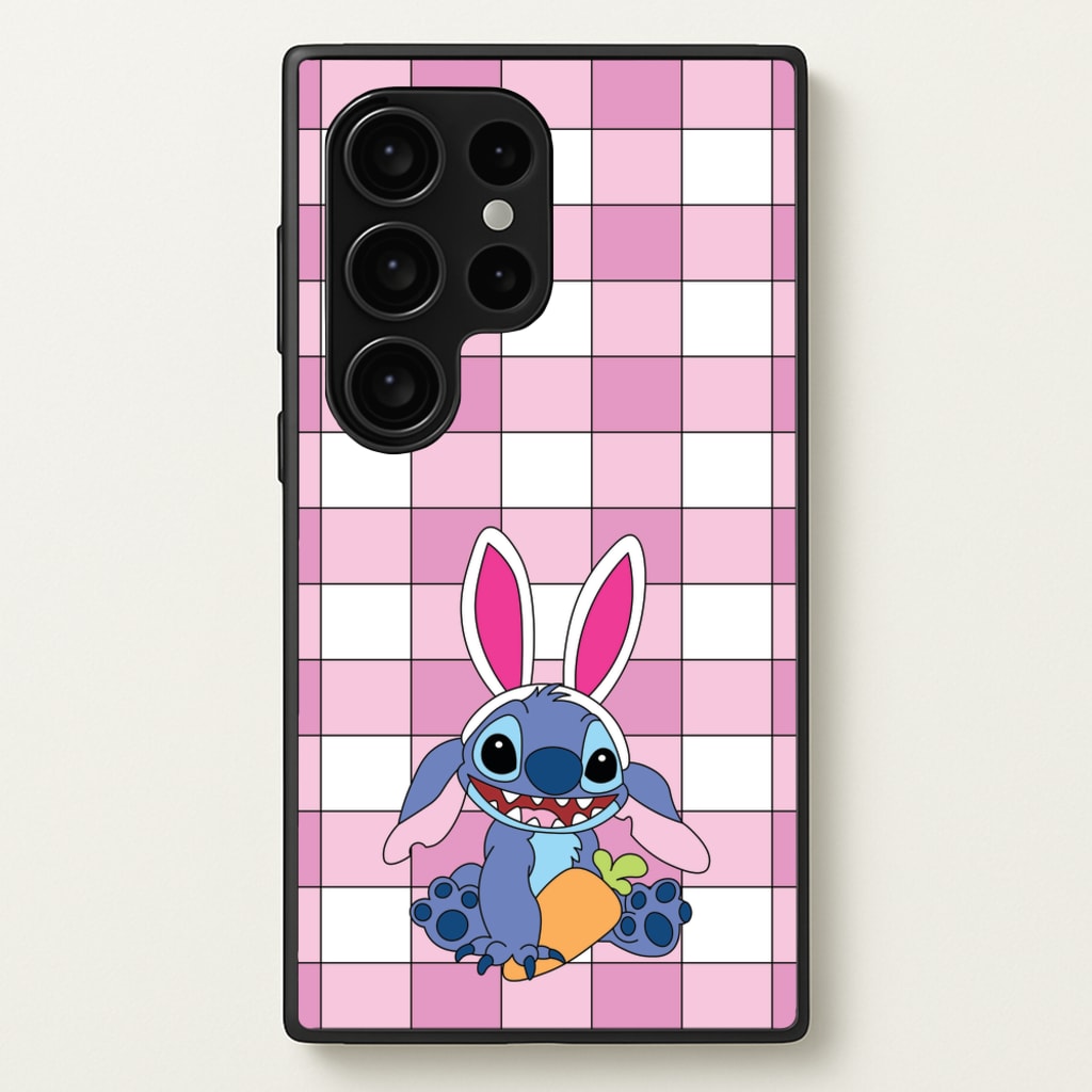 Easter Bunny Blue Alien - Easter Phone Case for Galaxy S24 Ultra