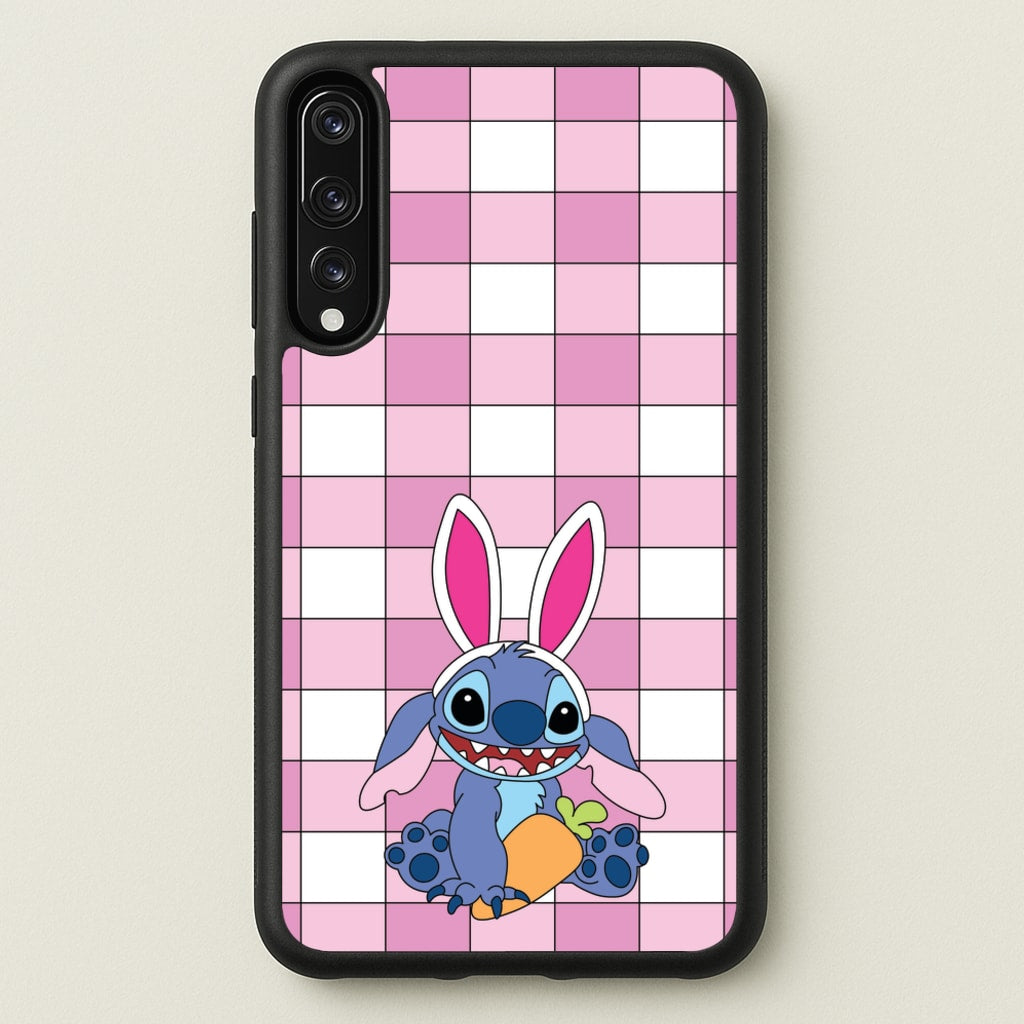 Easter Bunny Blue Alien - Easter Phone Case for Huawei P20 Pro