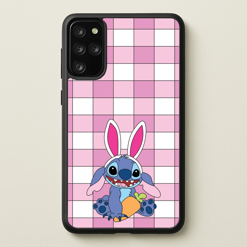 Easter Bunny Blue Alien - Easter Phone Case for Galaxy S20 Plus