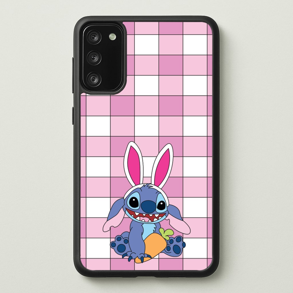 Easter Bunny Blue Alien - Easter Phone Case for Galaxy A41
