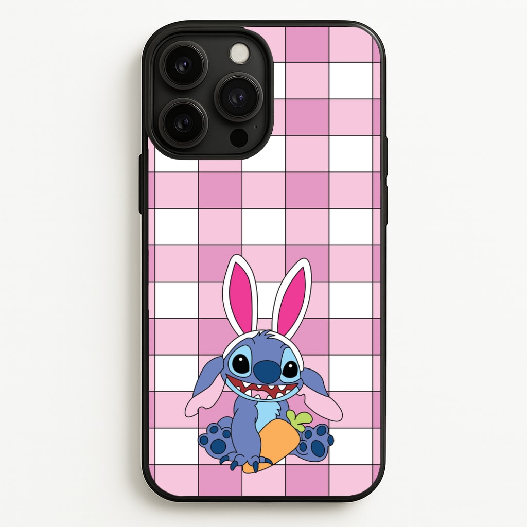 Easter Bunny Blue Alien - Easter Phone Case for iPhone 13 Pro Max