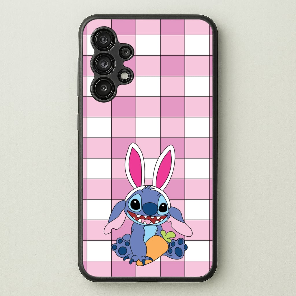 Easter Bunny Blue Alien - Easter Phone Case for Galaxy A13