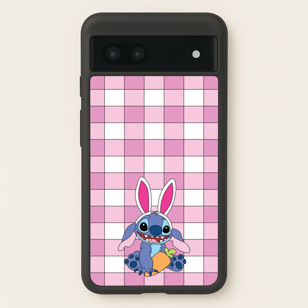Easter Bunny Blue Alien - Easter Phone Case for Google Pixel 6a