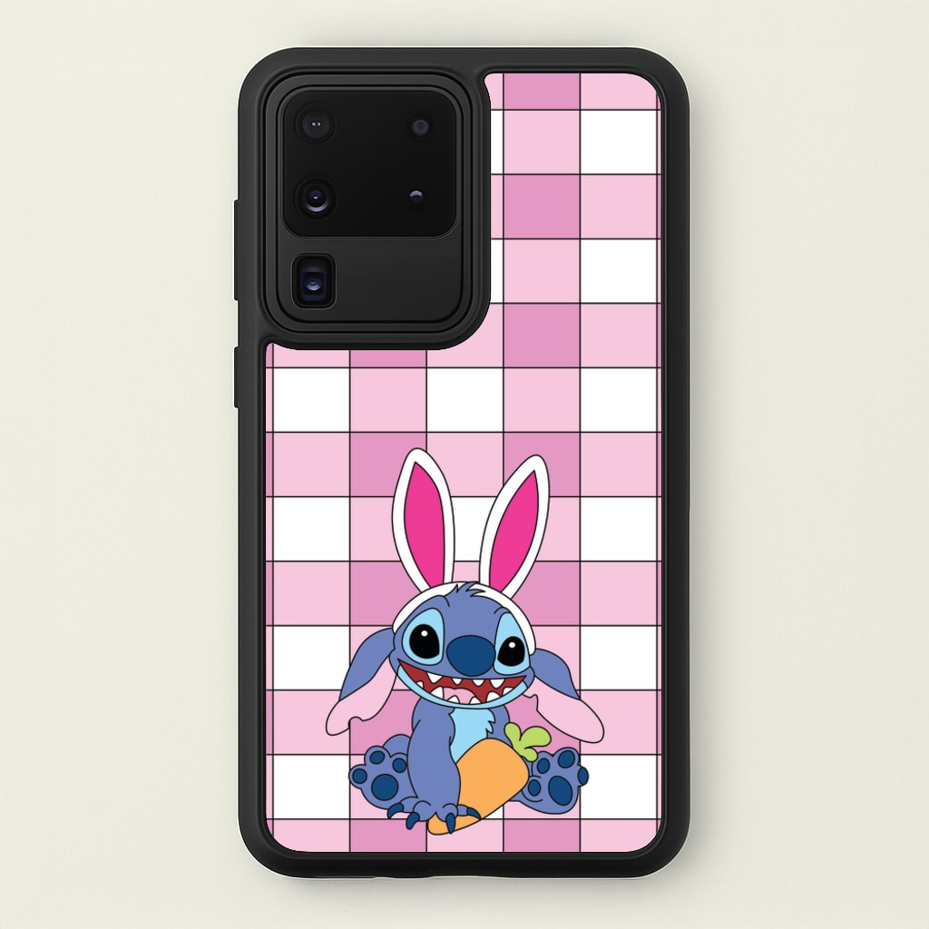Easter Bunny Blue Alien - Easter Phone Case for Galaxy S20 Ultra