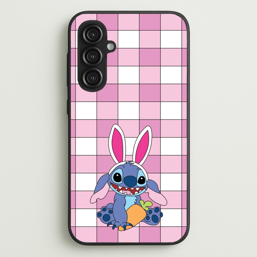 Easter Bunny Blue Alien - Easter Phone Case for Galaxy S23FE