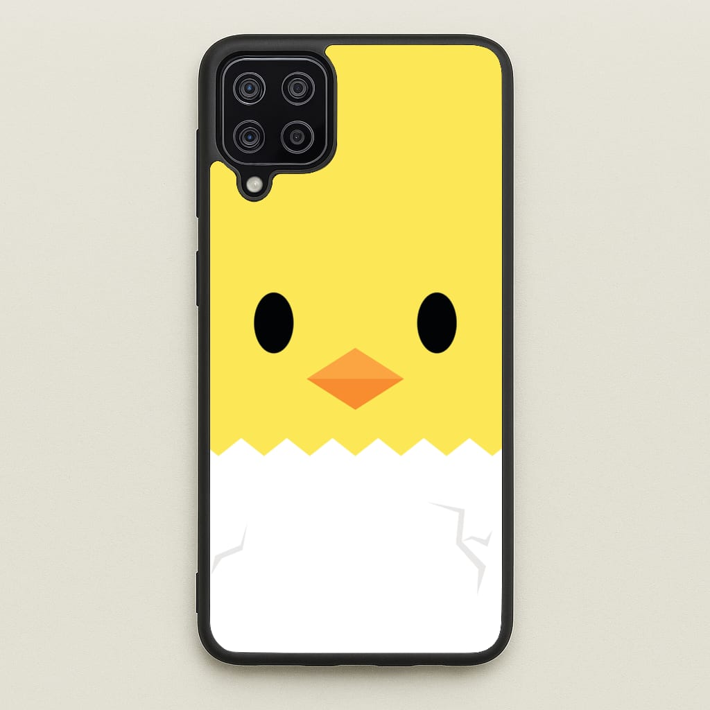 Yellow Chick - Easter Phone Case for Galaxy A12