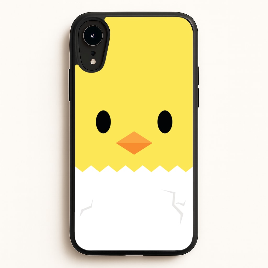 Yellow Chick - Easter Phone Case for iPhone XR