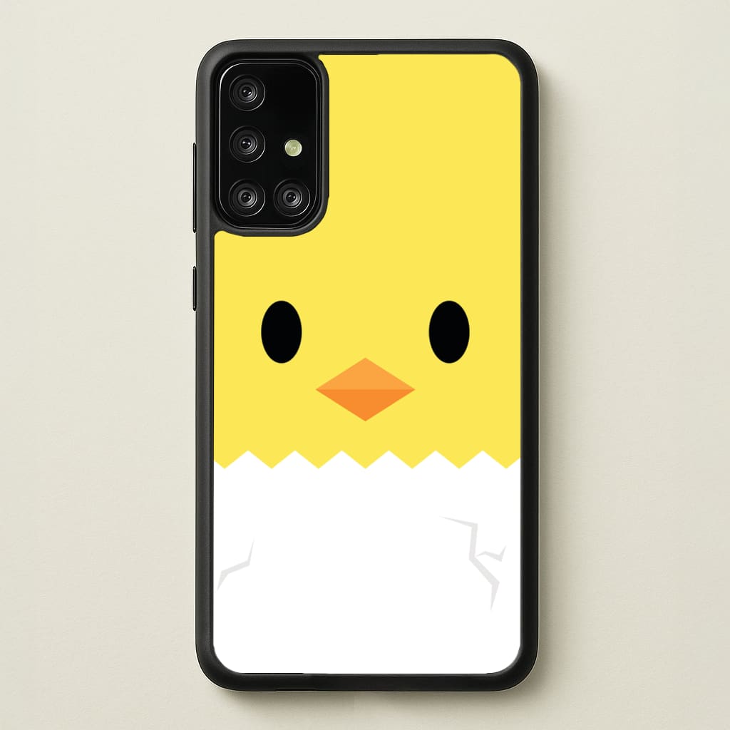 Yellow Chick - Easter Phone Case for Galaxy A71
