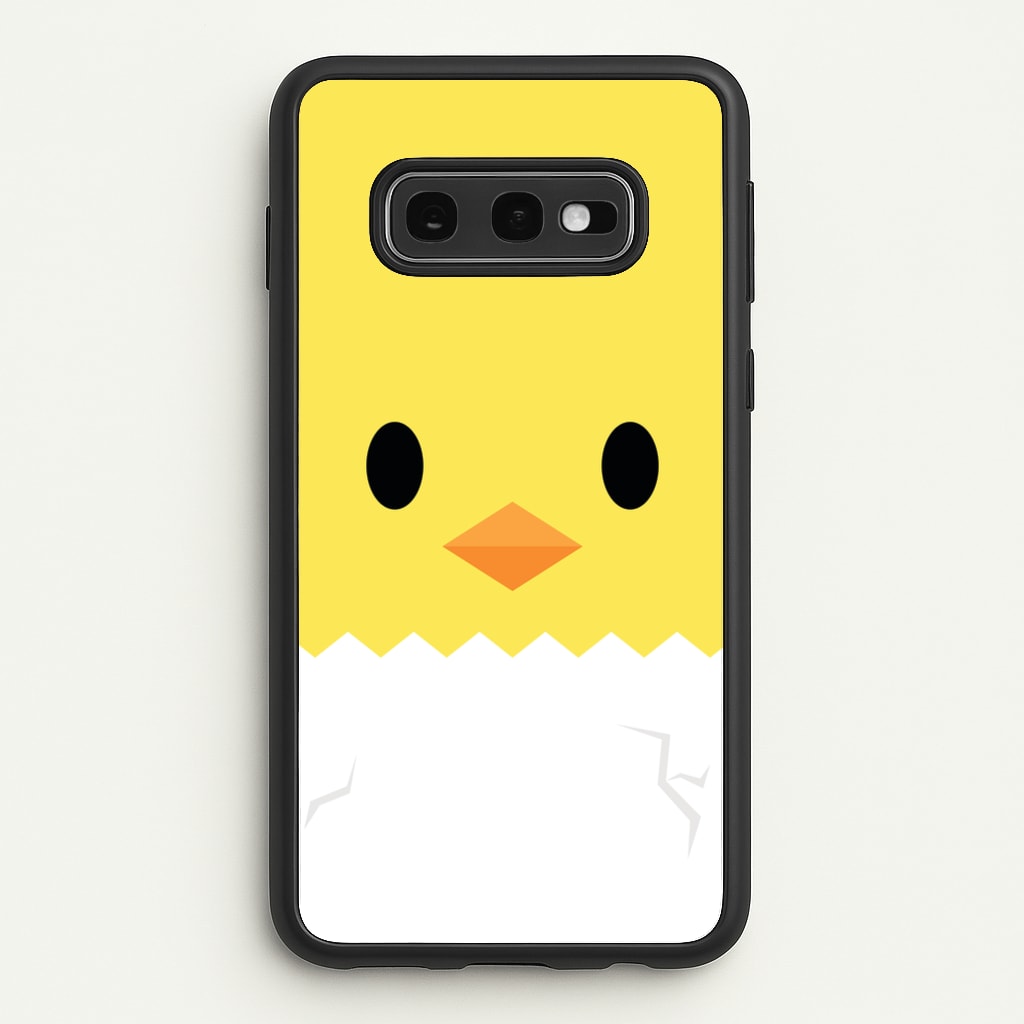 Yellow Chick - Easter Phone Case for Galaxy S10e