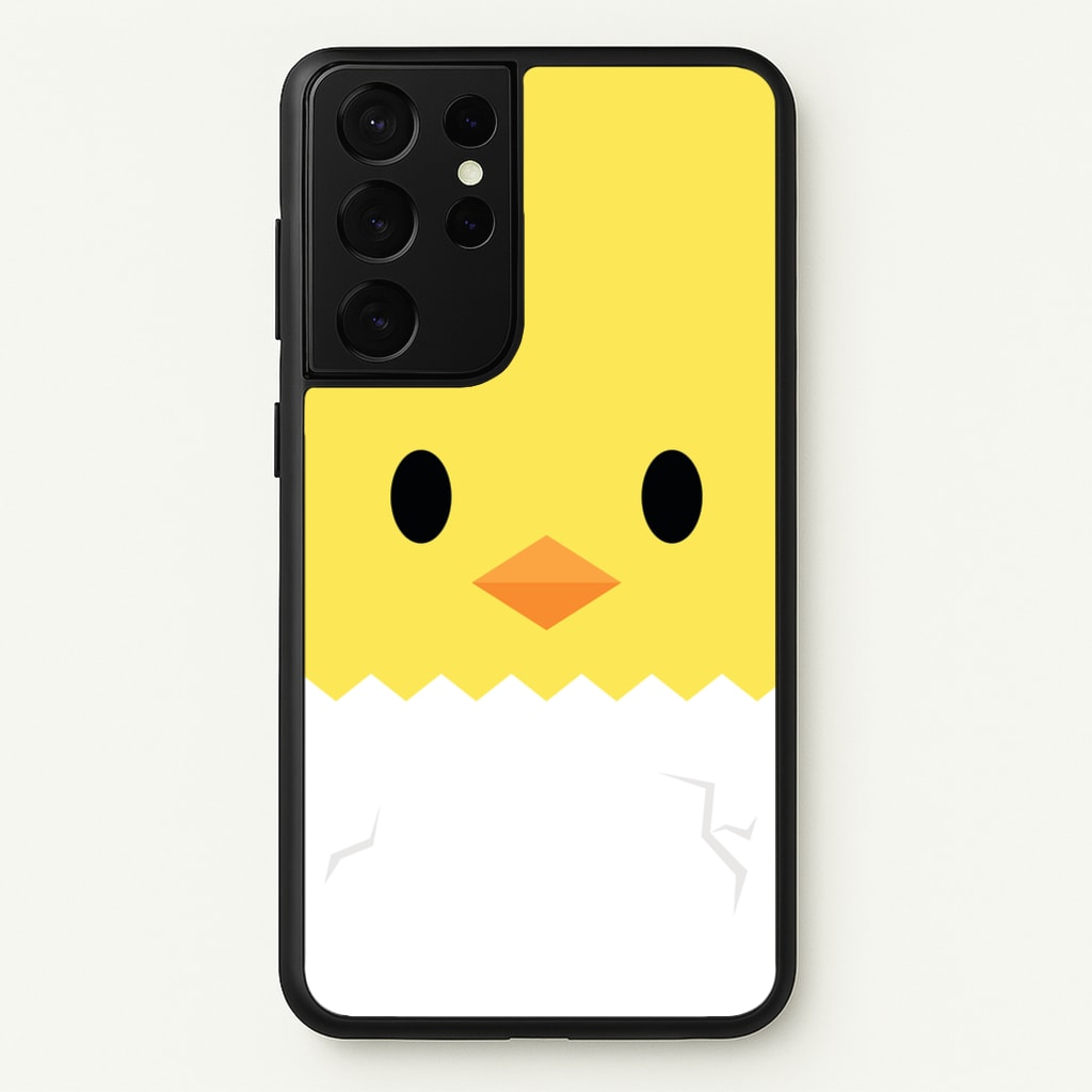Yellow Chick - Easter Phone Case for Galaxy S21 Ultra