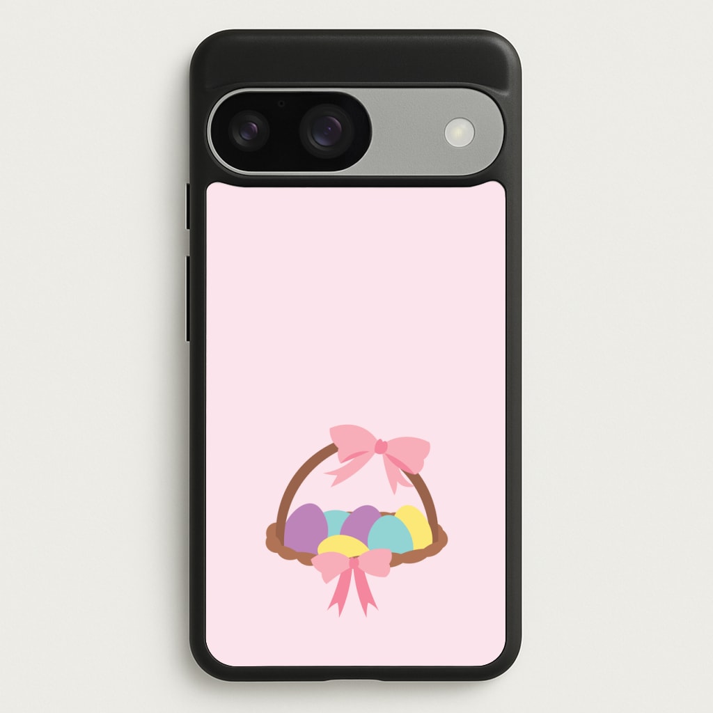Pink Easter Basket - Easter Phone Case for Google Pixel 9 / 9 Pro