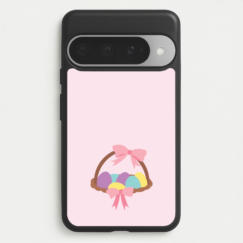 Pink Easter Basket Phone Case for Google Pixel 10 Pro XL