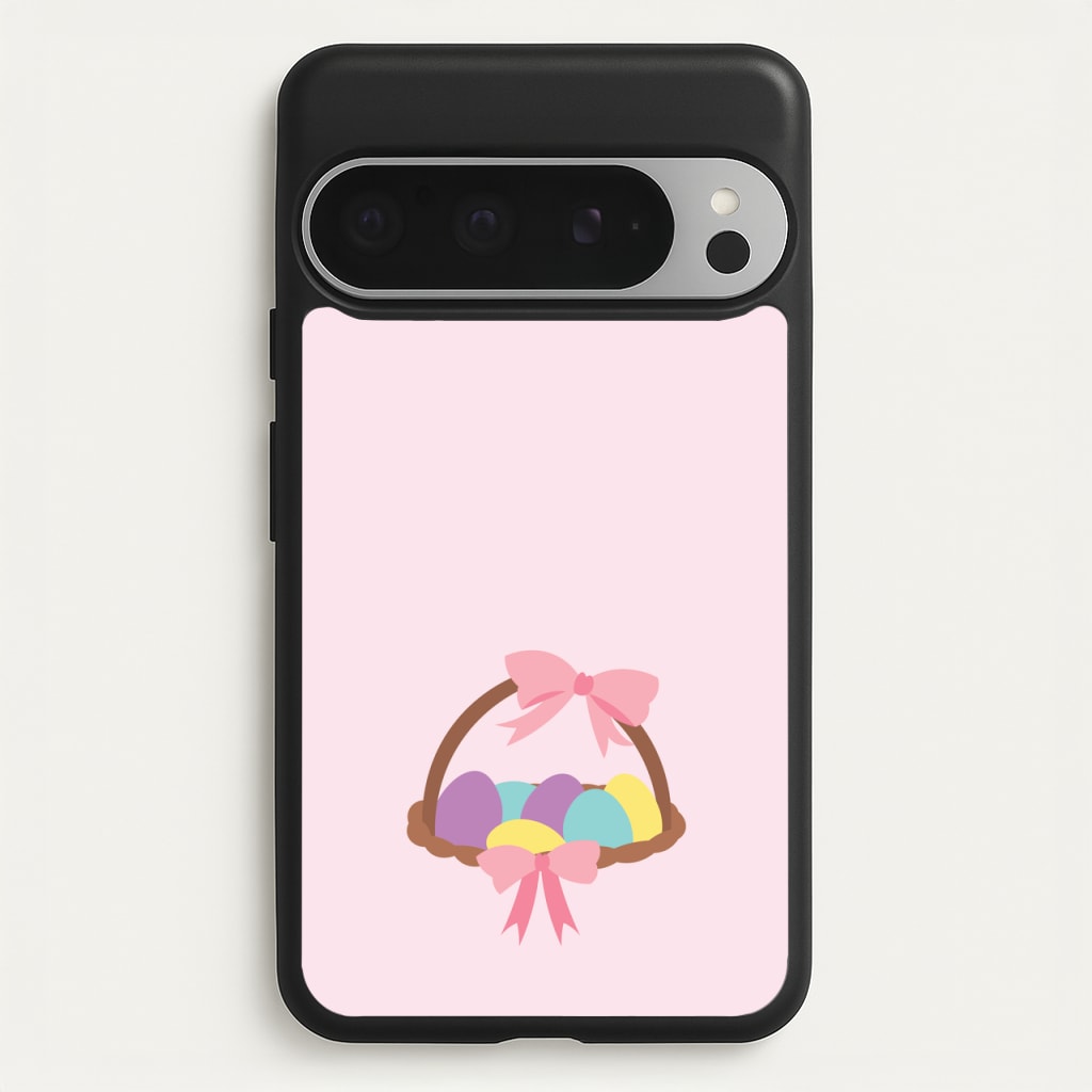 Pink Easter Basket - Easter Phone Case for Google Pixel 9 Pro XL