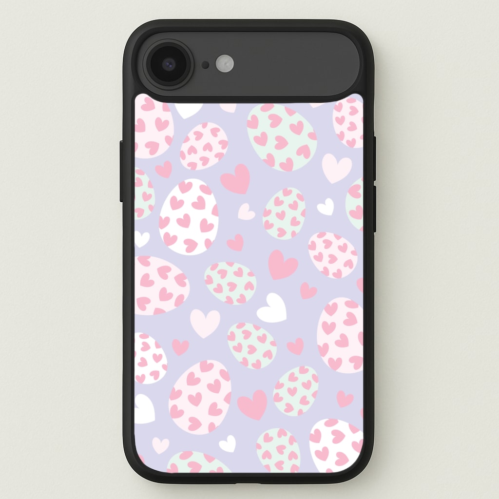 Heart Easter Eggs Pattern Phone Case for iPhone 17 Air