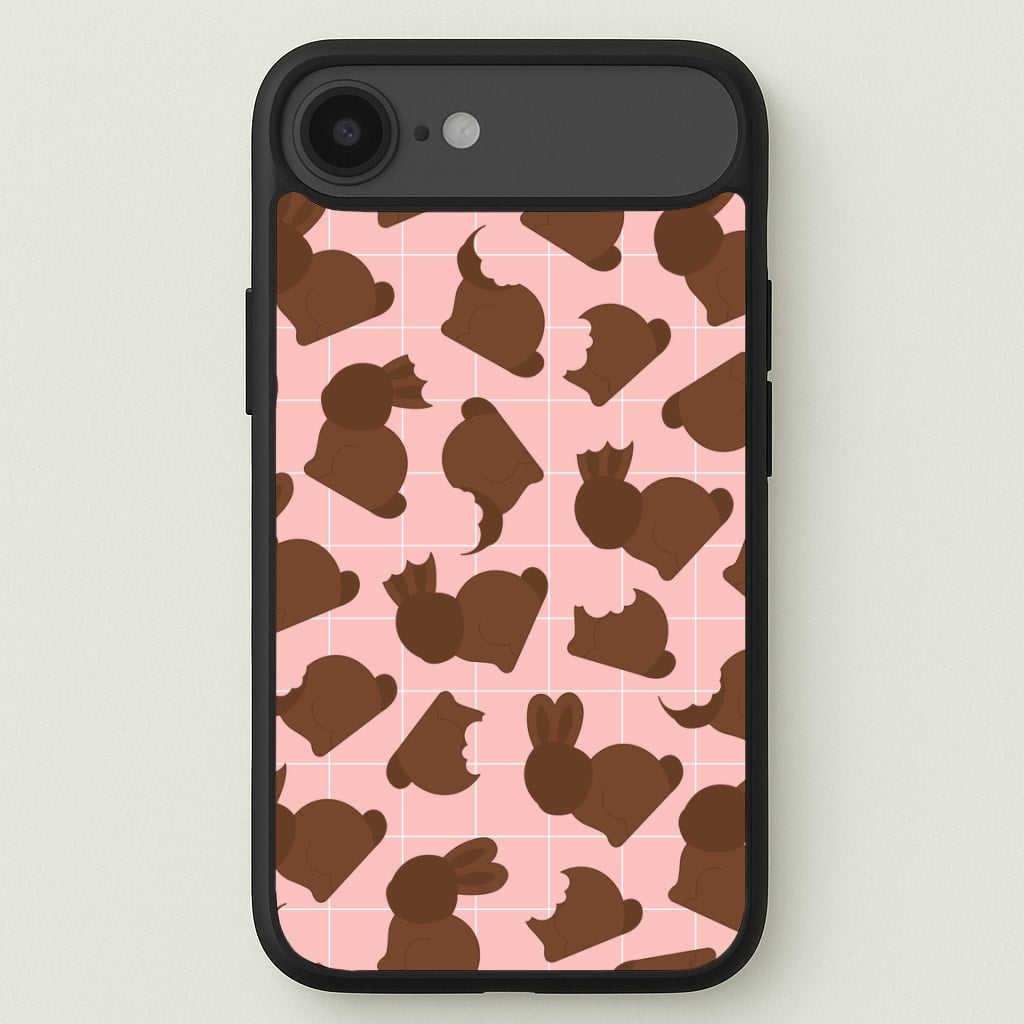 Chocolate Easter Bunny Pattern Phone Case for iPhone 17 Air