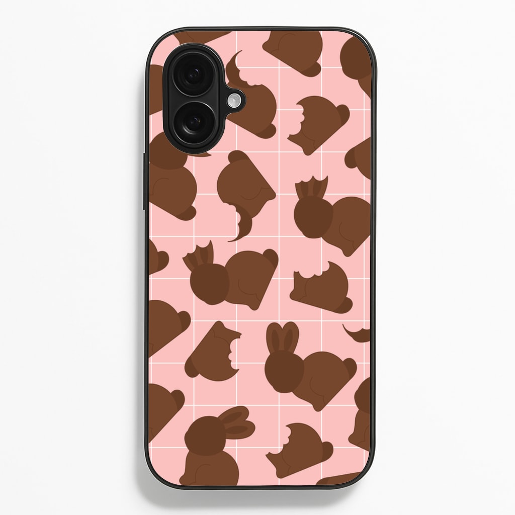 Chocolate Easter Bunny Pattern Phone Case