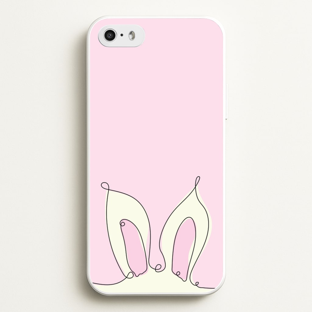 Outline Bunny Ears - Easter Phone Case for iPhone 5 / 5s / SE 2016