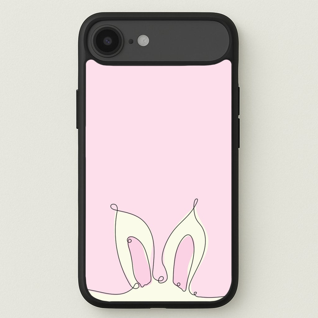 Outline Bunny Ears Phone Case for iPhone 17 Air