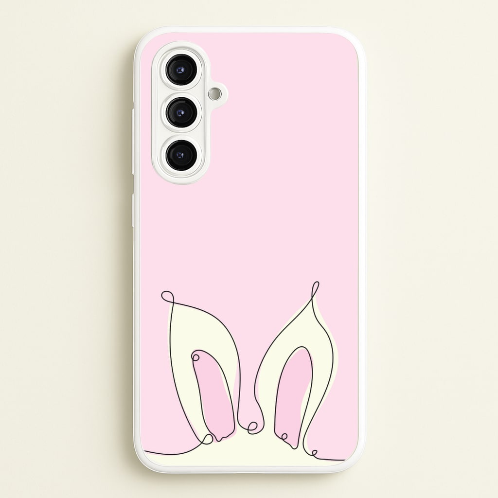 Outline Bunny Ears - Easter Phone Case for Galaxy A16