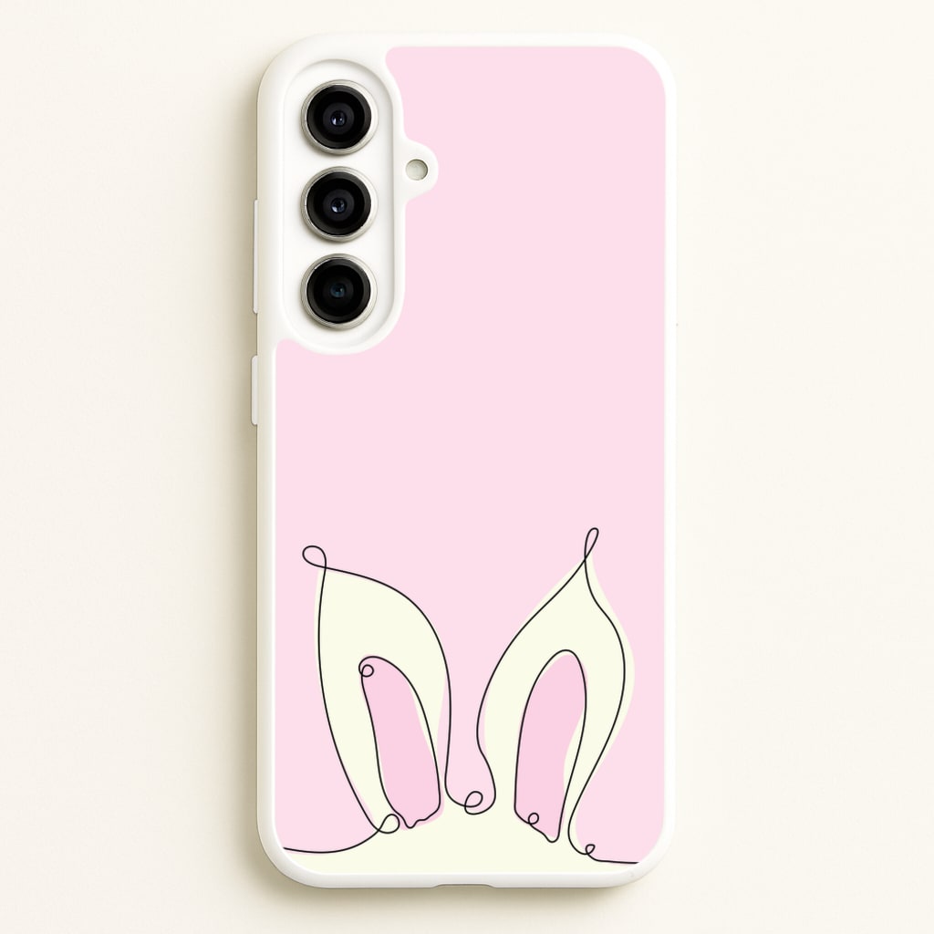 Outline Bunny Ears - Easter Phone Case for Galaxy A56