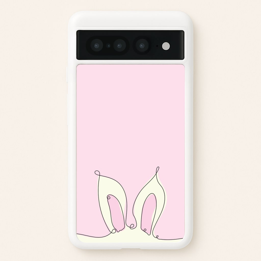 Outline Bunny Ears - Easter Phone Case for Google Pixel 7 Pro
