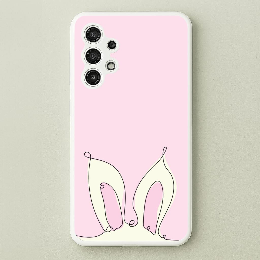 Outline Bunny Ears - Easter Phone Case for Galaxy A13