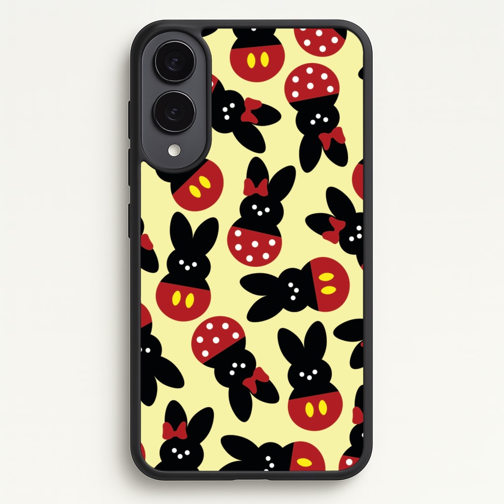 Mouse Peeps Pattern - Easter Phone Case for Galaxy S25 Edge