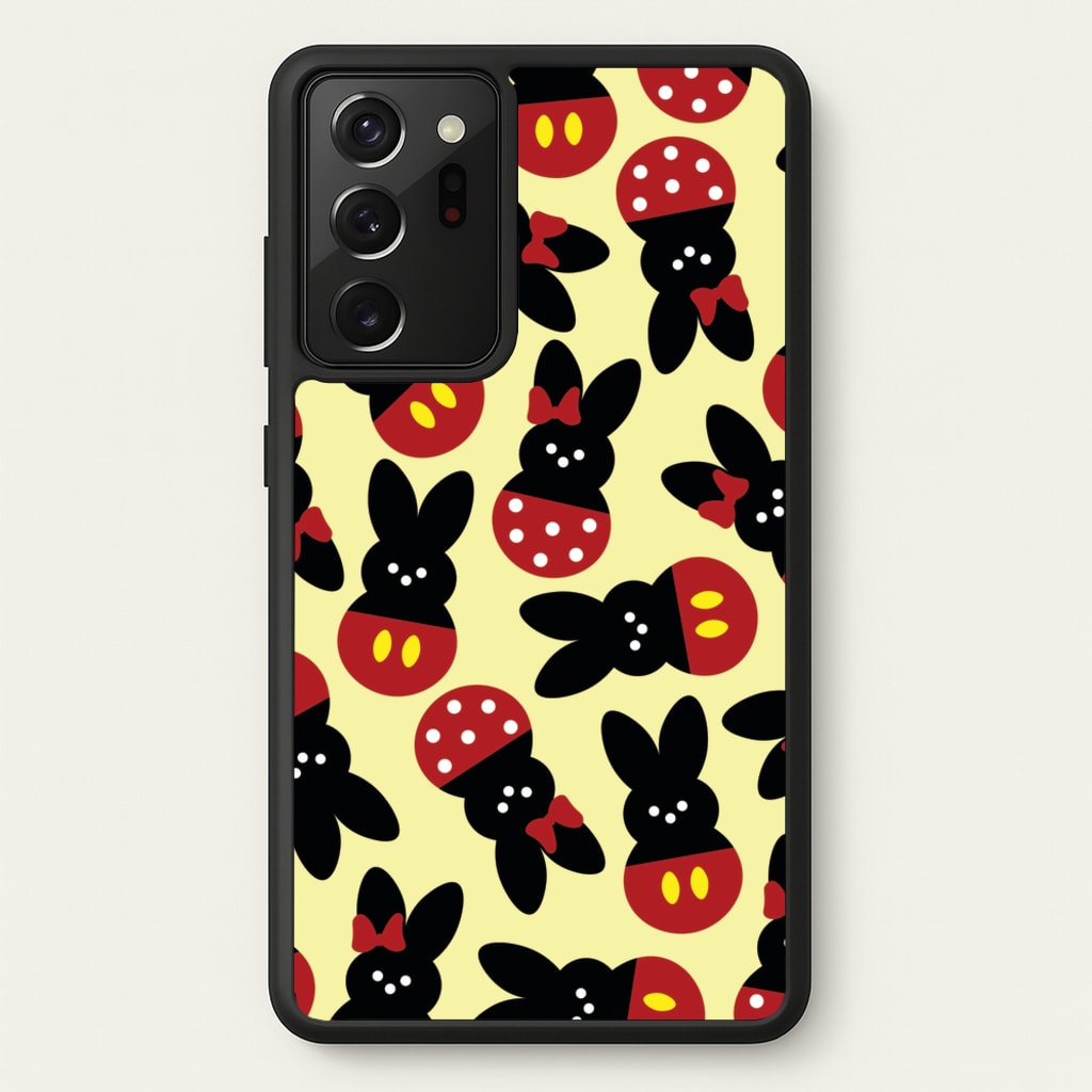 Mouse Peeps Pattern - Easter Phone Case for Galaxy Note 20 Ultra