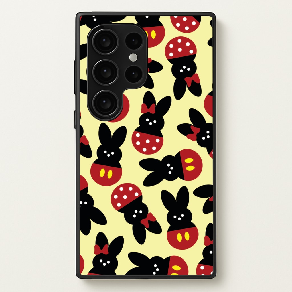 Mouse Peeps Pattern - Easter Phone Case for Galaxy S24 Ultra