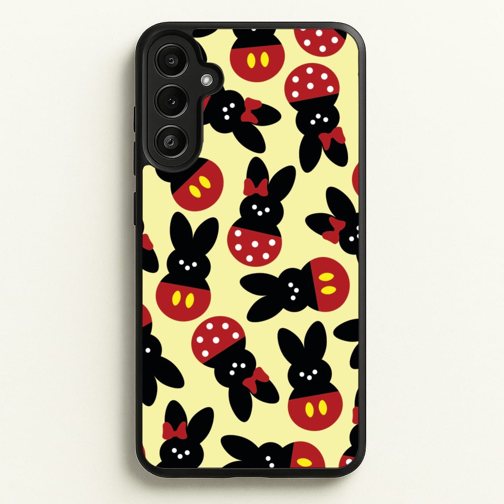 Mouse Peeps Pattern - Easter Phone Case for Galaxy A36