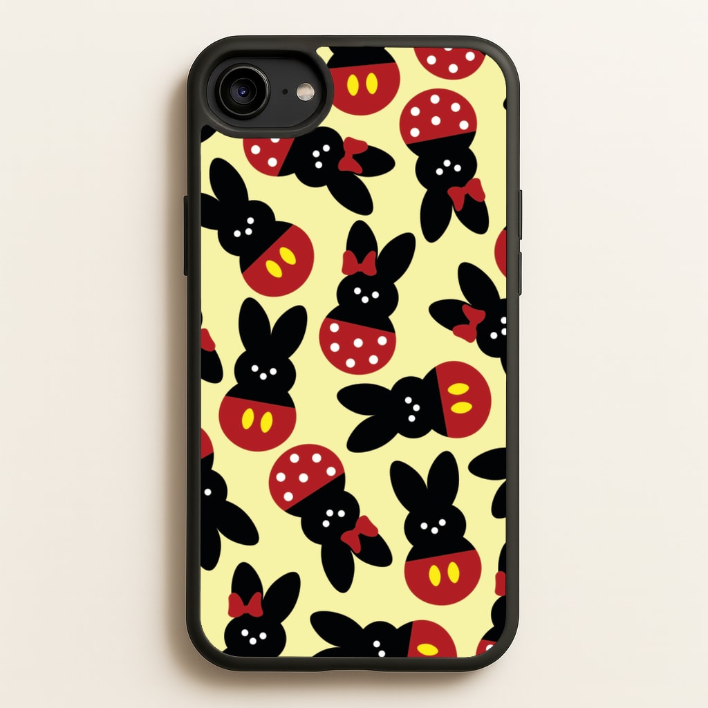 Mouse Peeps Pattern - Easter Phone Case for iPhone 6 / 7 / 8 / SE