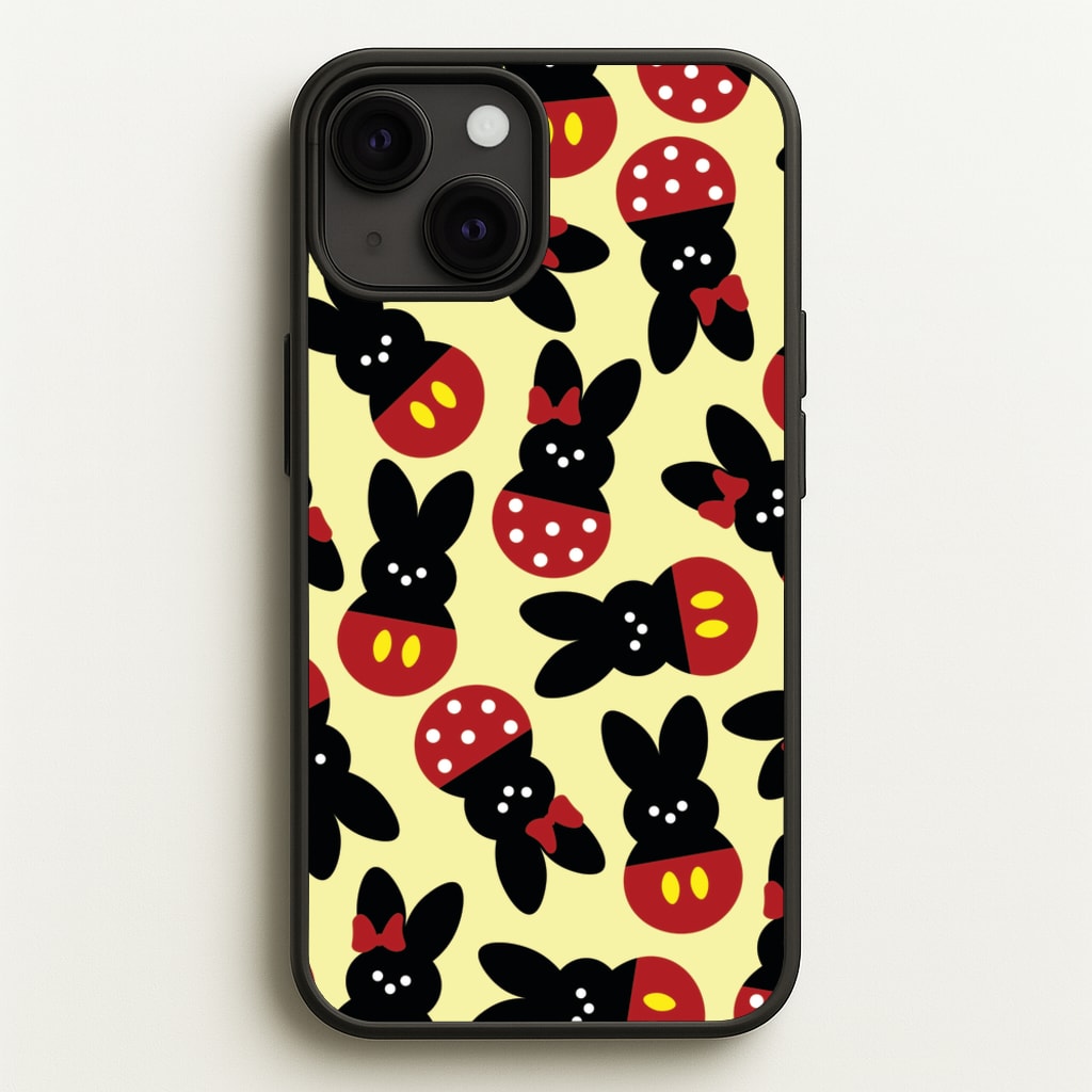 Mouse Peeps Pattern - Easter Phone Case for iPhone 13 Mini