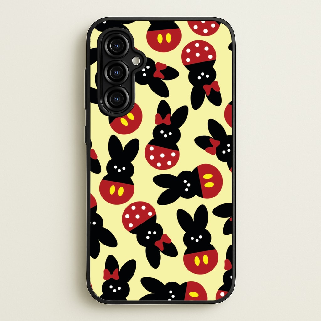 Mouse Peeps Pattern - Easter Phone Case for Galaxy A54