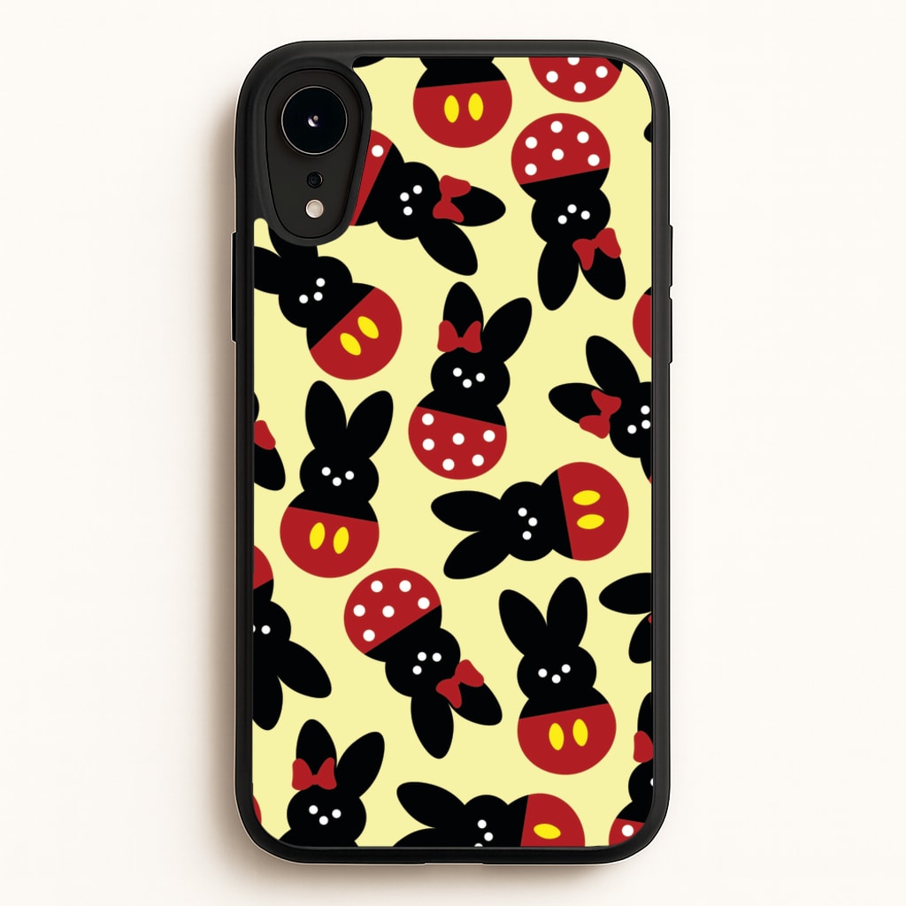 Mouse Peeps Pattern - Easter Phone Case for iPhone XR