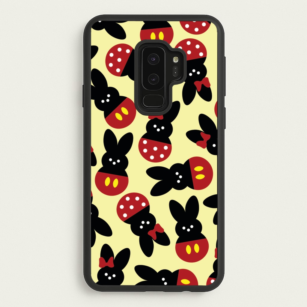Mouse Peeps Pattern - Easter Phone Case for Galaxy S9 Plus