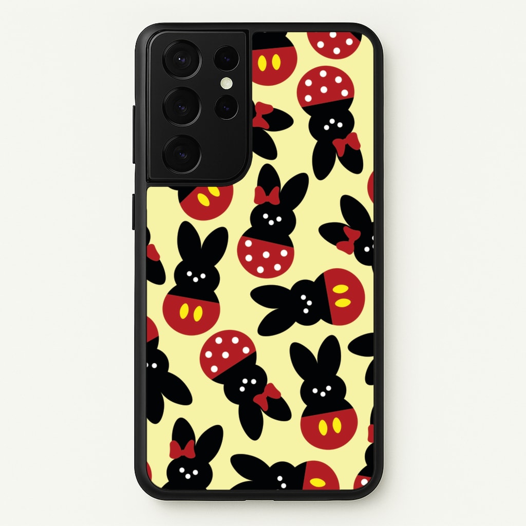 Mouse Peeps Pattern - Easter Phone Case for Galaxy S21 Ultra