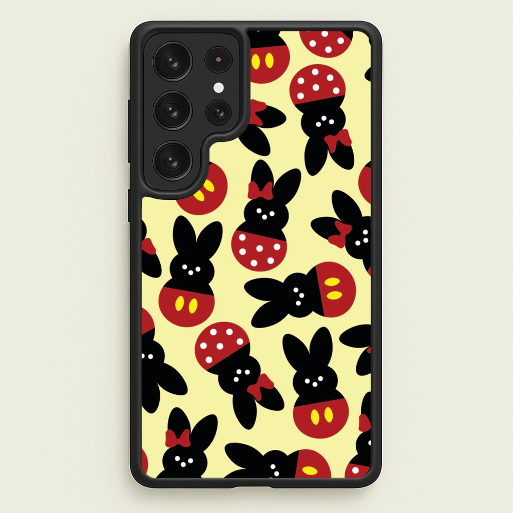 Mouse Peeps Pattern - Easter Phone Case for Galaxy S22 Ultra