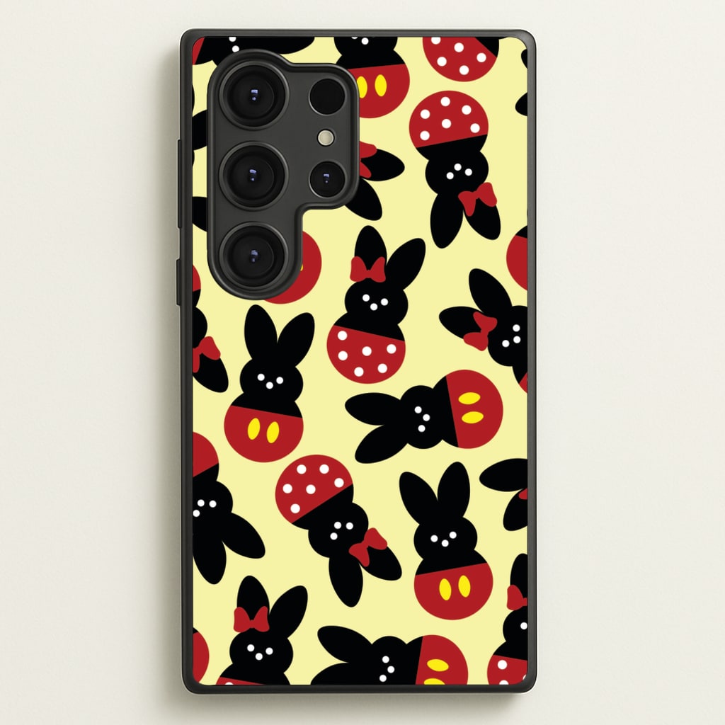 Mouse Peeps Pattern - Easter Phone Case for Galaxy S25 Ultra
