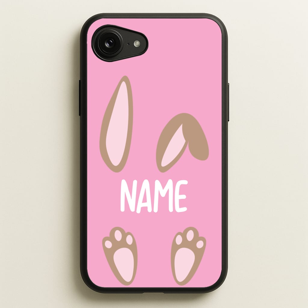 Brown Bunny Personalised - Easter Phone Case for iPhone 16e